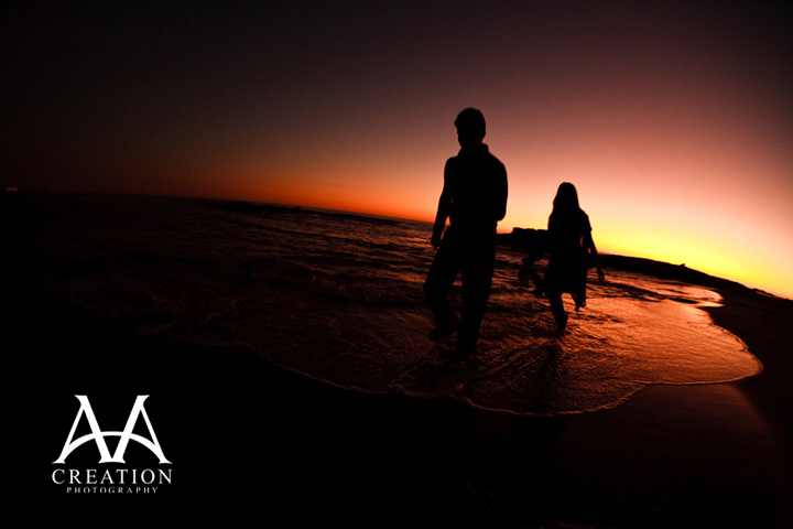 Time and place are also more in control for engagement sessions. Sunset on the beach is a very popular spot.